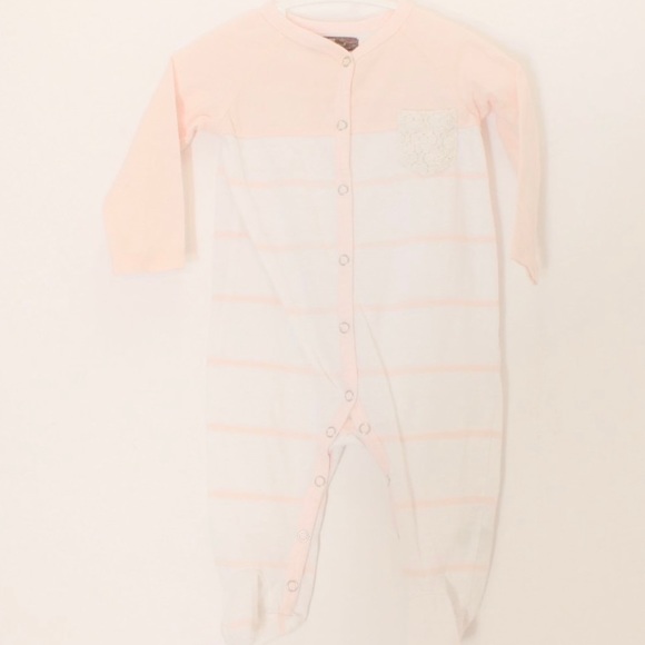 7 FOR ALL MANKIND 7 FAM Sleeper SET of Two 3-6m - Picture 5 of 11